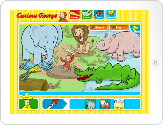 Websites: Curious George - Animal Dance Party